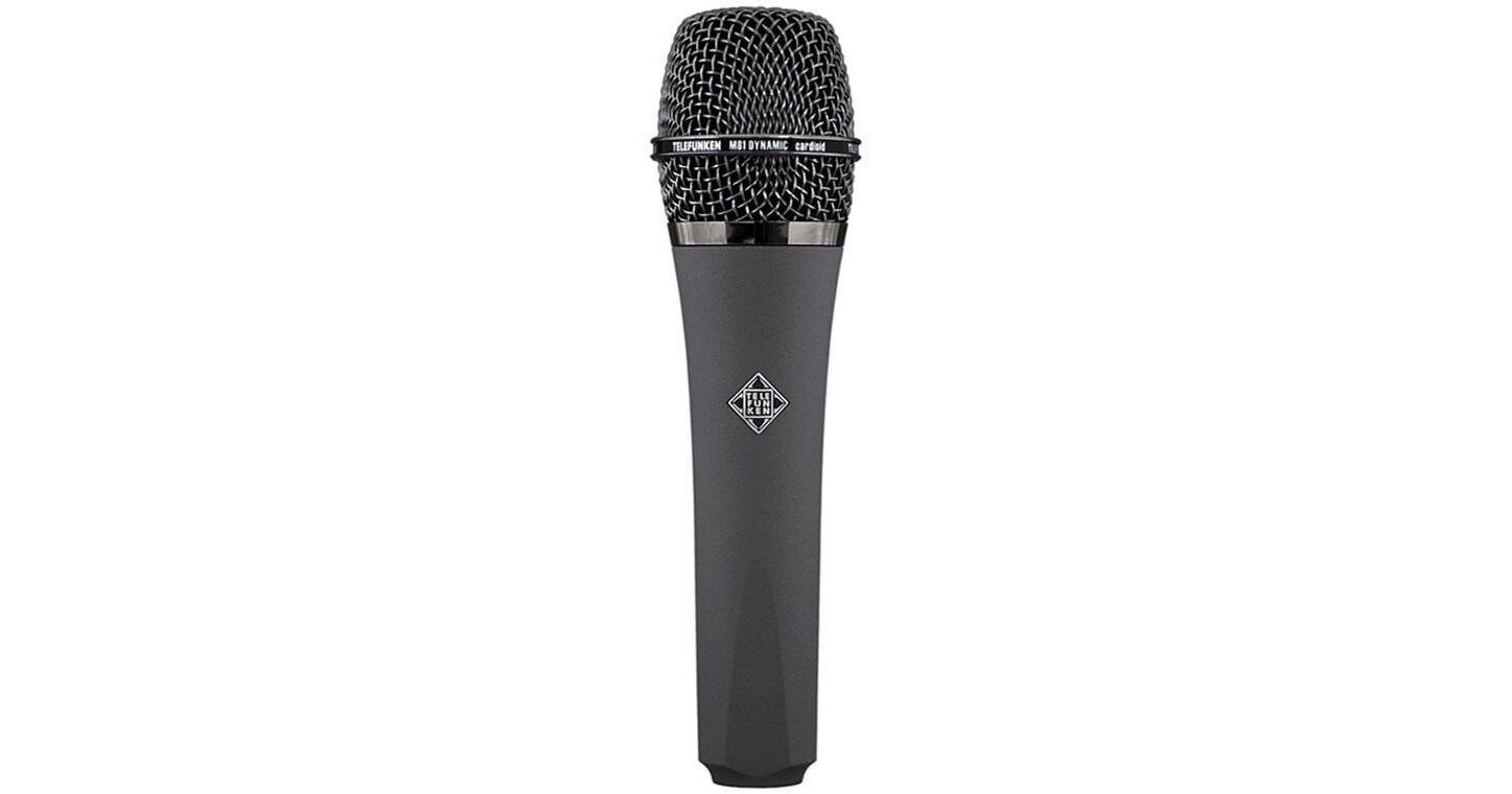 Telefunken M81 Dynamic Microphone (Black) U.S. Authorized Dealer