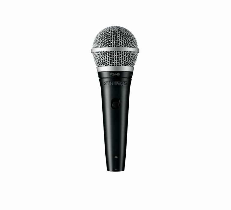 Shure PGA48 Cardioid Dynamic Vocal Microphone w/XLR Cable