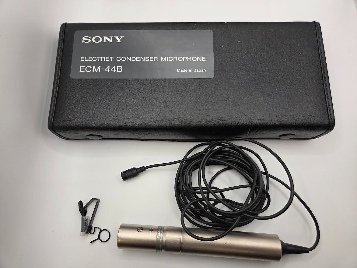 Sony ECM-44B Omnidirectional Lavalier Microphone