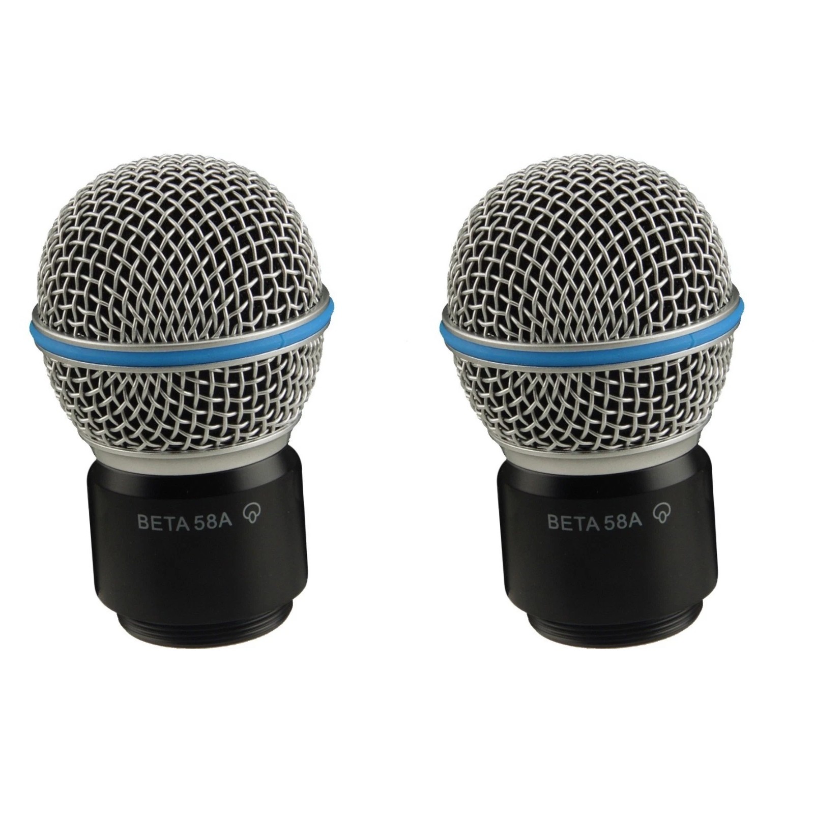 2pcs BETA58/58A Wireless Microphone Mic Replacement Head Capsule For Shure NEW