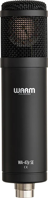 Warm Audio WA-47JR-SE Large-Diaphragm Cardioid Condenser Microphone – Black