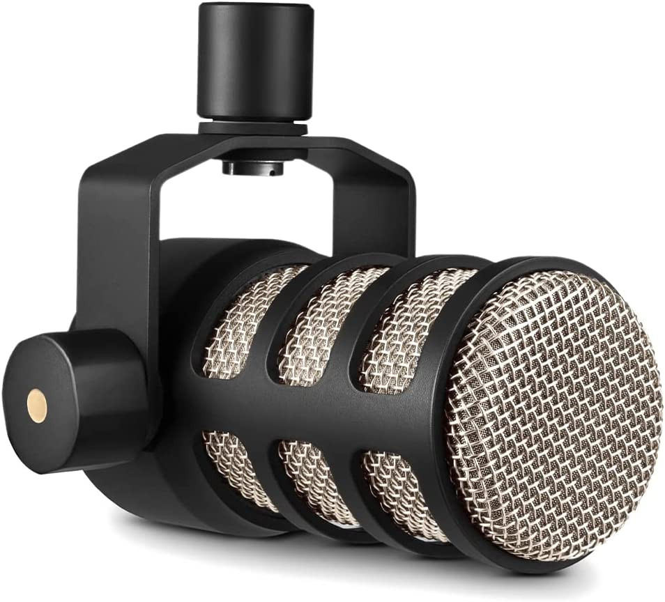 RØDE Podmic Cardioid Dynamic Broadcast Microphone — XLR Output, Requires Audio I