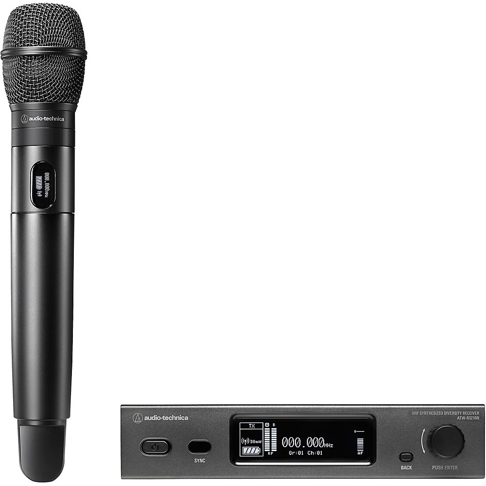Audio-Technica 3000 (4th Gen) Network Enabled UHF Wireless w/Mic Capsule Bnd DE2