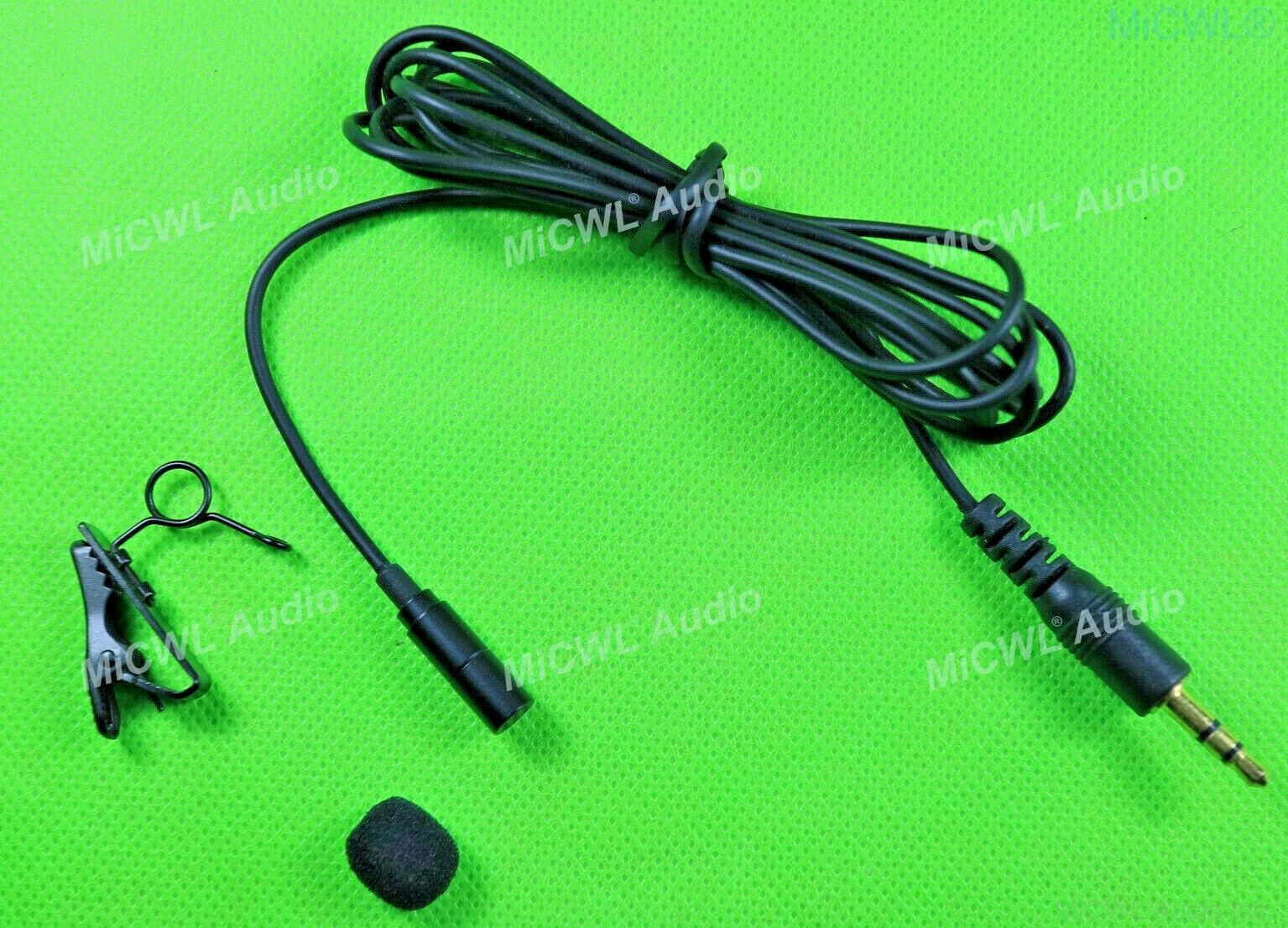 Standard 3.5mm Stereo Jack Tie Clip Microphone Lavaier Mics Normal 1/8″ Jack