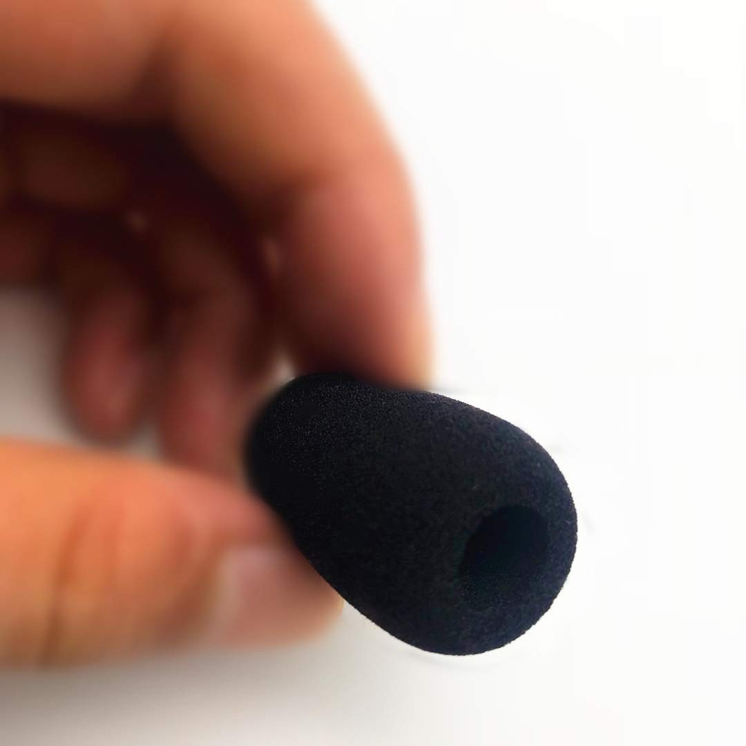 Microphone Covers for Aviation Headset – Foam Windscreen, Pack of 10, Windproof