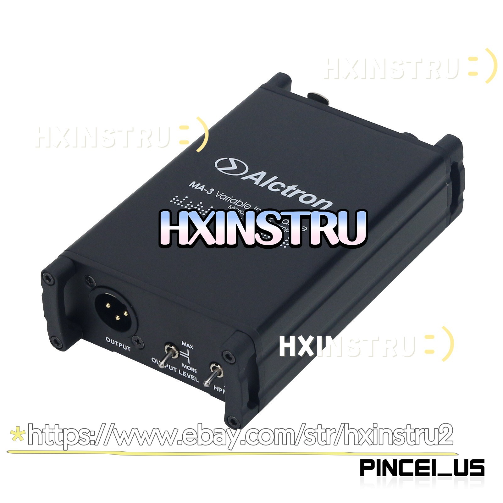 Impedance Microphone Preamplifier FOR Alctron MA-3 for Dynamic&Passive Mics