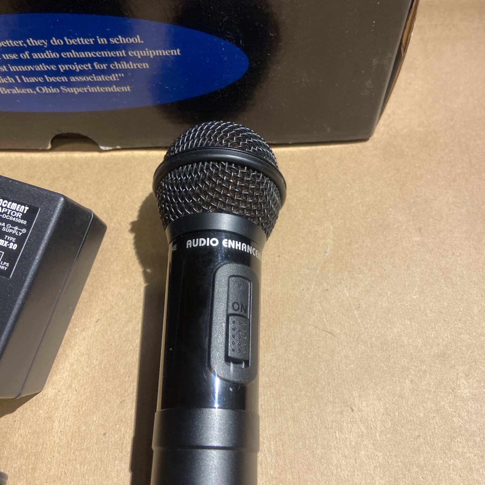 Audio Enhancement Teacher Wireless Pendant Microphone PREOWNED IRH-10 D