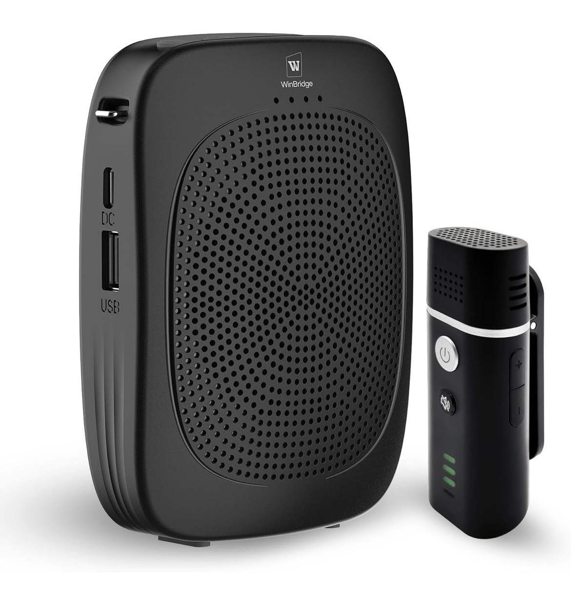 Bluetooth Voice Amplifier with Wireless Lavalier Lapel Microphone C006 NEW
