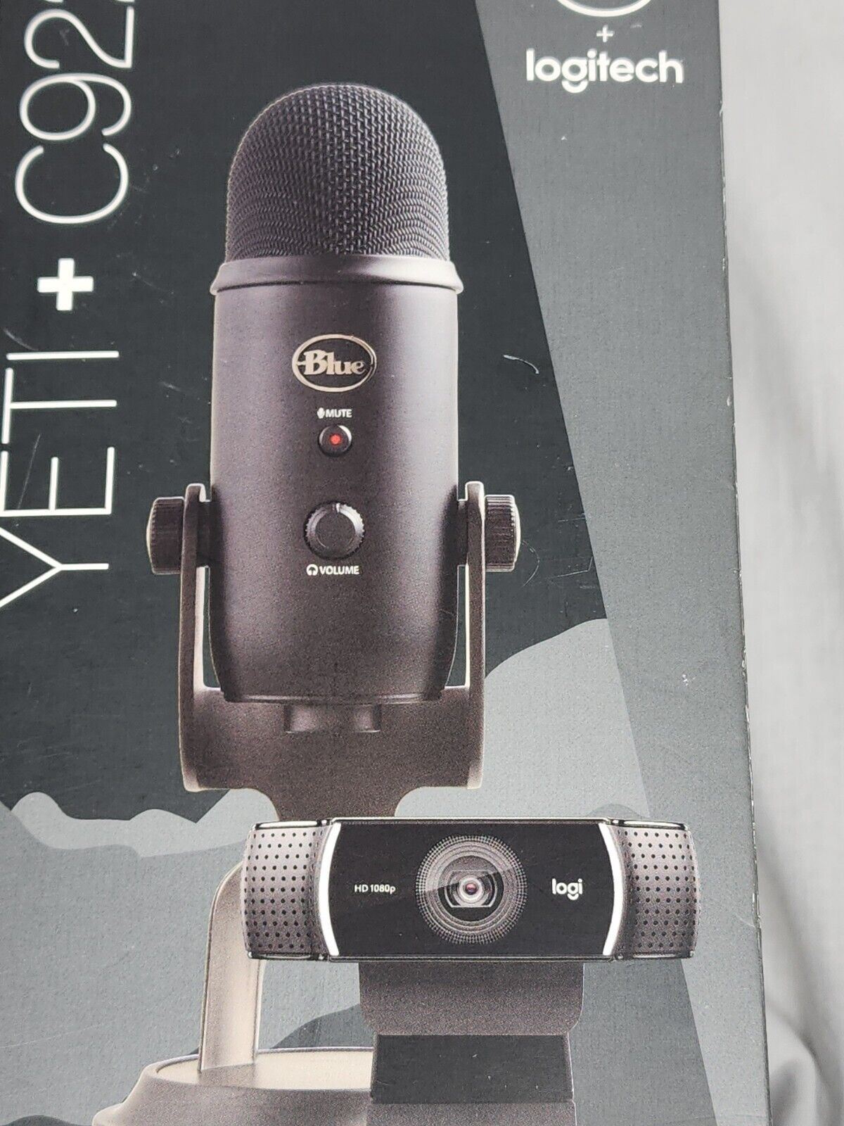 Logitech Streamer Microphone Camera C922 Pro HD Blue Pro Pack podcast stream New