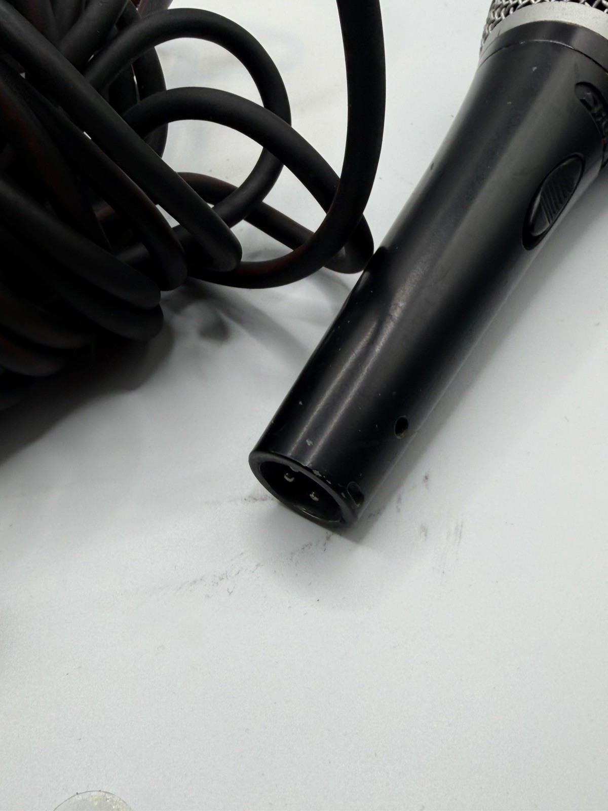 Shure PG58 Wired Dynamic Microphone with XLR Cable Used