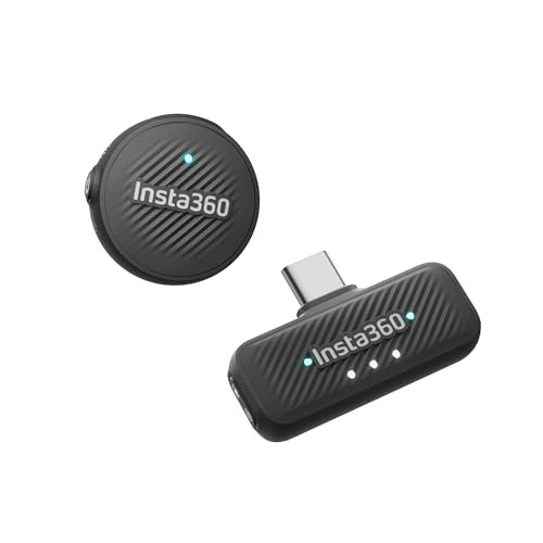 Noise Cancelling, 300m Range, Wireless Microphone for Mic Air (1 TX + 1 RX)