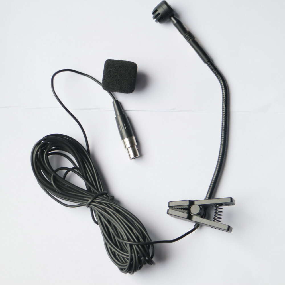 e800 Cardioid Music Instrument Microphone for Shure Wireless TA4F mini 4Pin XLR