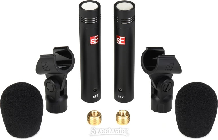 sE Electronics sE7 Small-diaphragm Condenser Microphone – Matched Pair