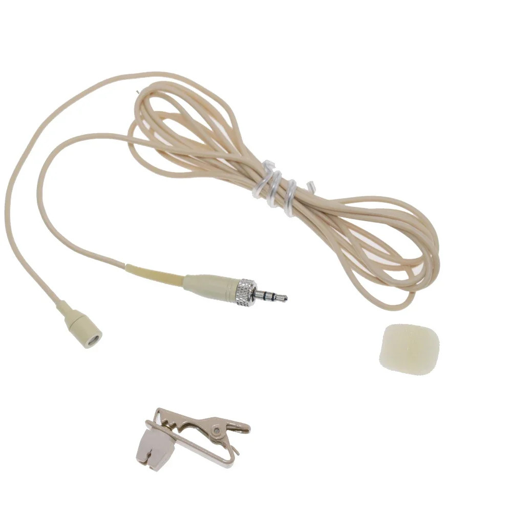 AVX2 Tie Clip Hidden Lavalier Lapel Microphone for Sennheiser G2 G3 G4 G5