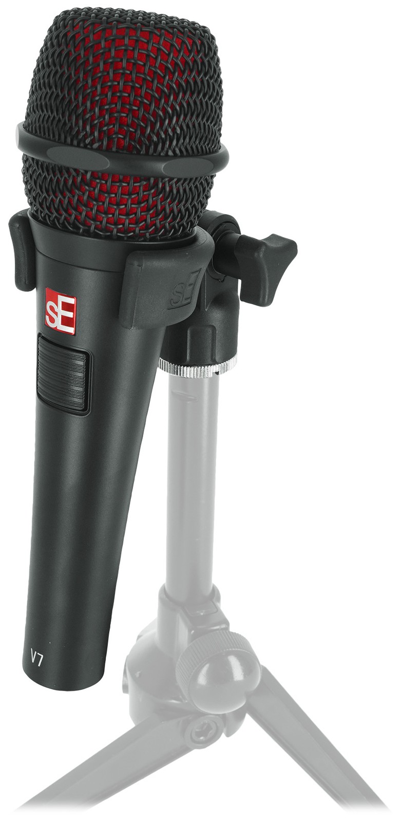 Se Electronics V7 PTT Handheld Dynamic Microphone Push-To-Talk Switch+Windscreen