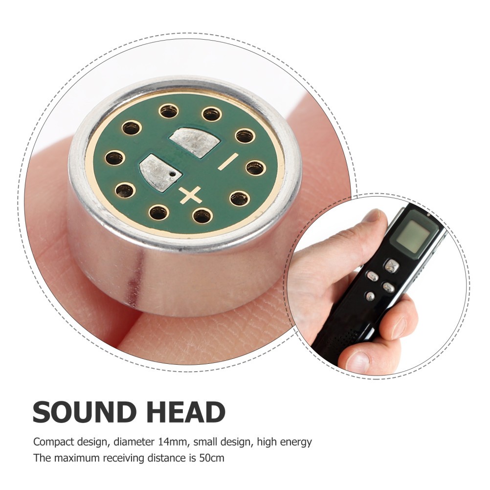 1Pcs Unidirectional Condenser Microphone Core Durable Aluminum Home Use Mic Part