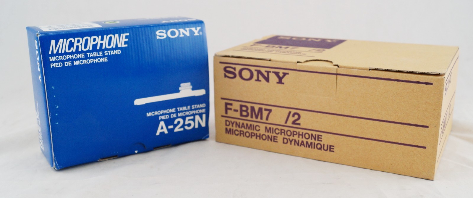 New SONY F-BM7 Dynamic Microphone with A-25N stand, Free shipping!