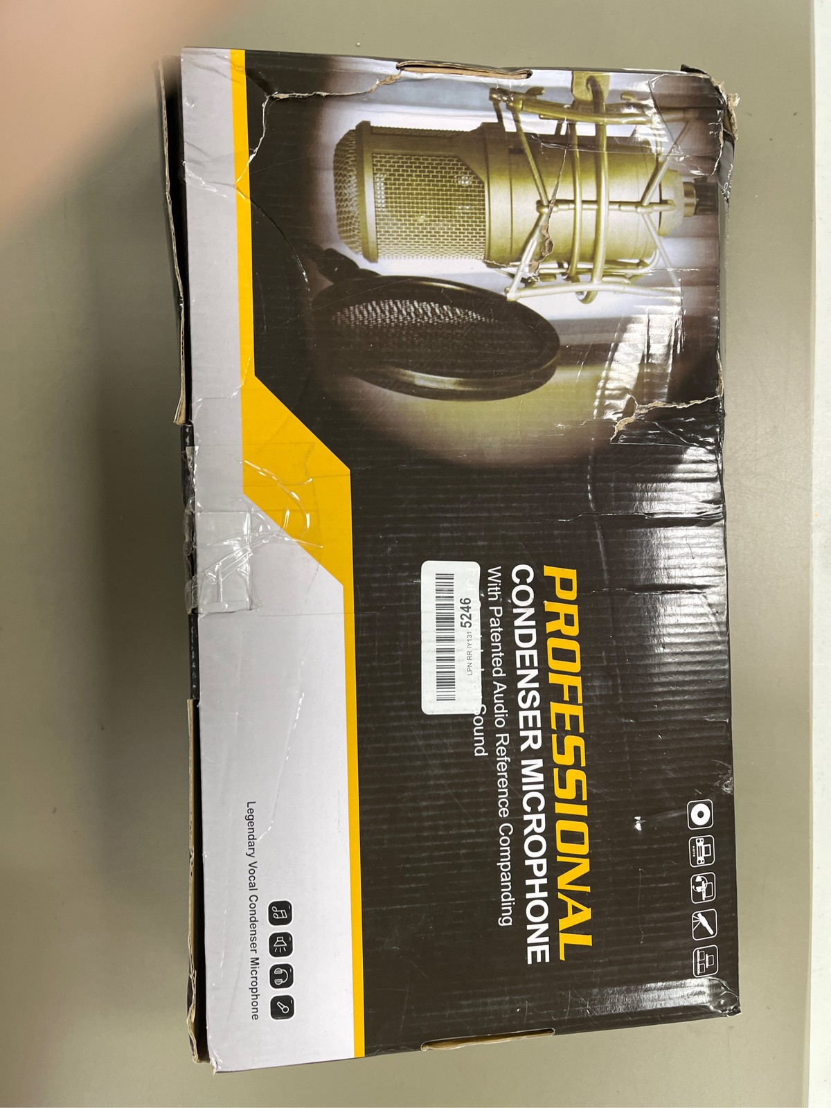Podcast Equipment Bundle, Recording Studio Package with Podcast Microphone and V