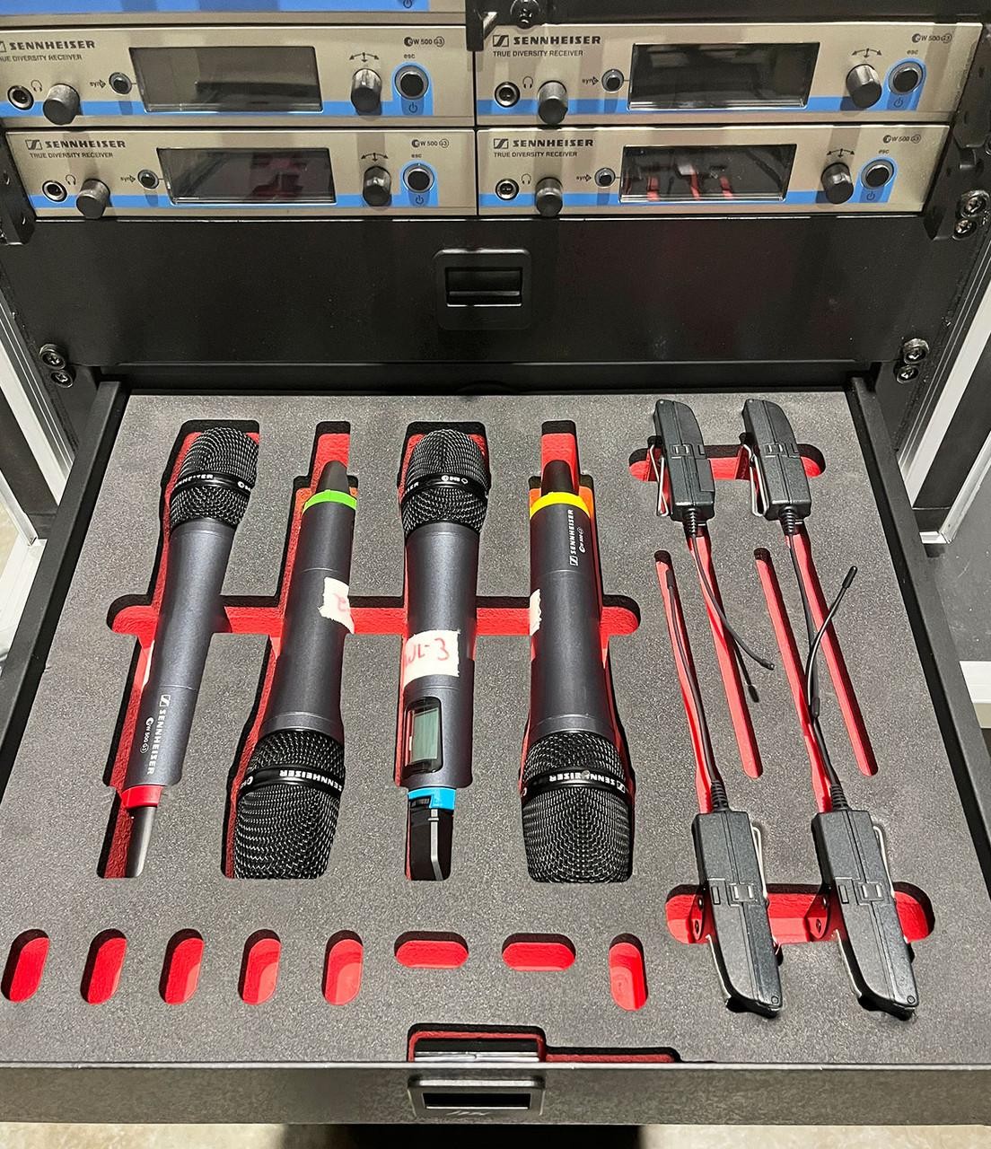 Sennheiser Wireless EW500 Rack Package