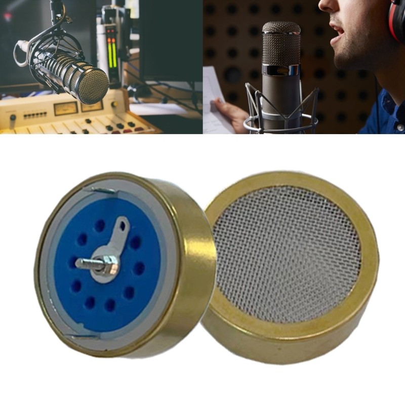 Professional Sound Recording Solution 25mm Condenser Mic Copper Cores Diaphragm