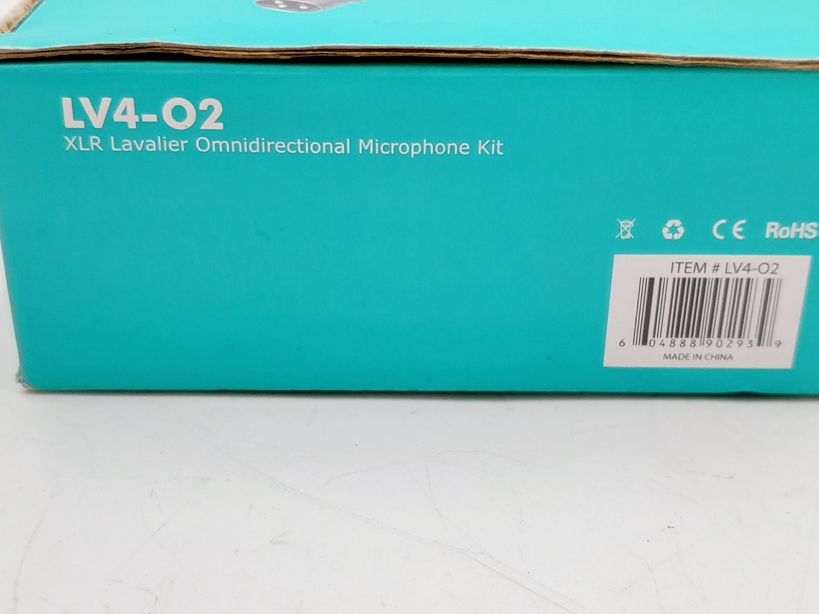 Movo Lv4-o2 XLR Phantom Power Omnidirectional Lavalier Microphone Set