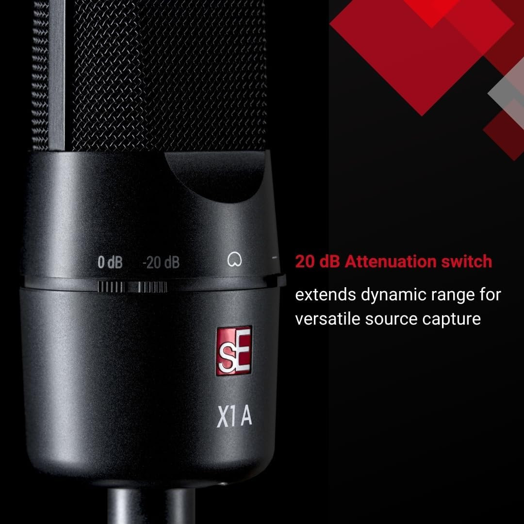 – X1 Series Condenser Microphone and Clip