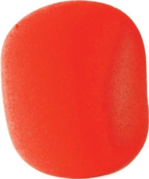 Foam Ball Type Microphone Windscreen Red Flexible Foam for Vocal Performances