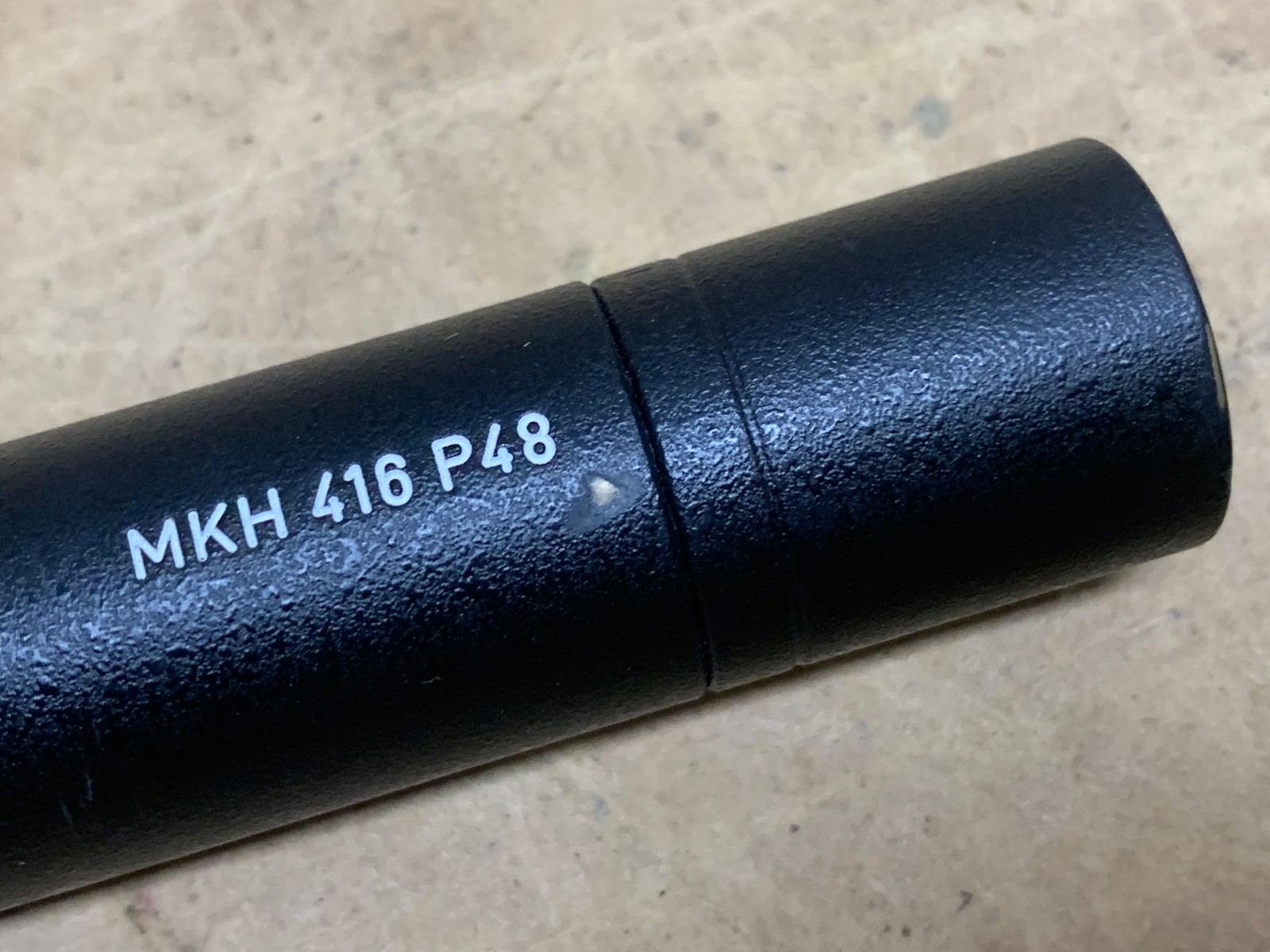 SENNHEISER MKH416 SHOTGUN MICROPHONE/ BLACK- EXCELLENT! MAKE OFFER!