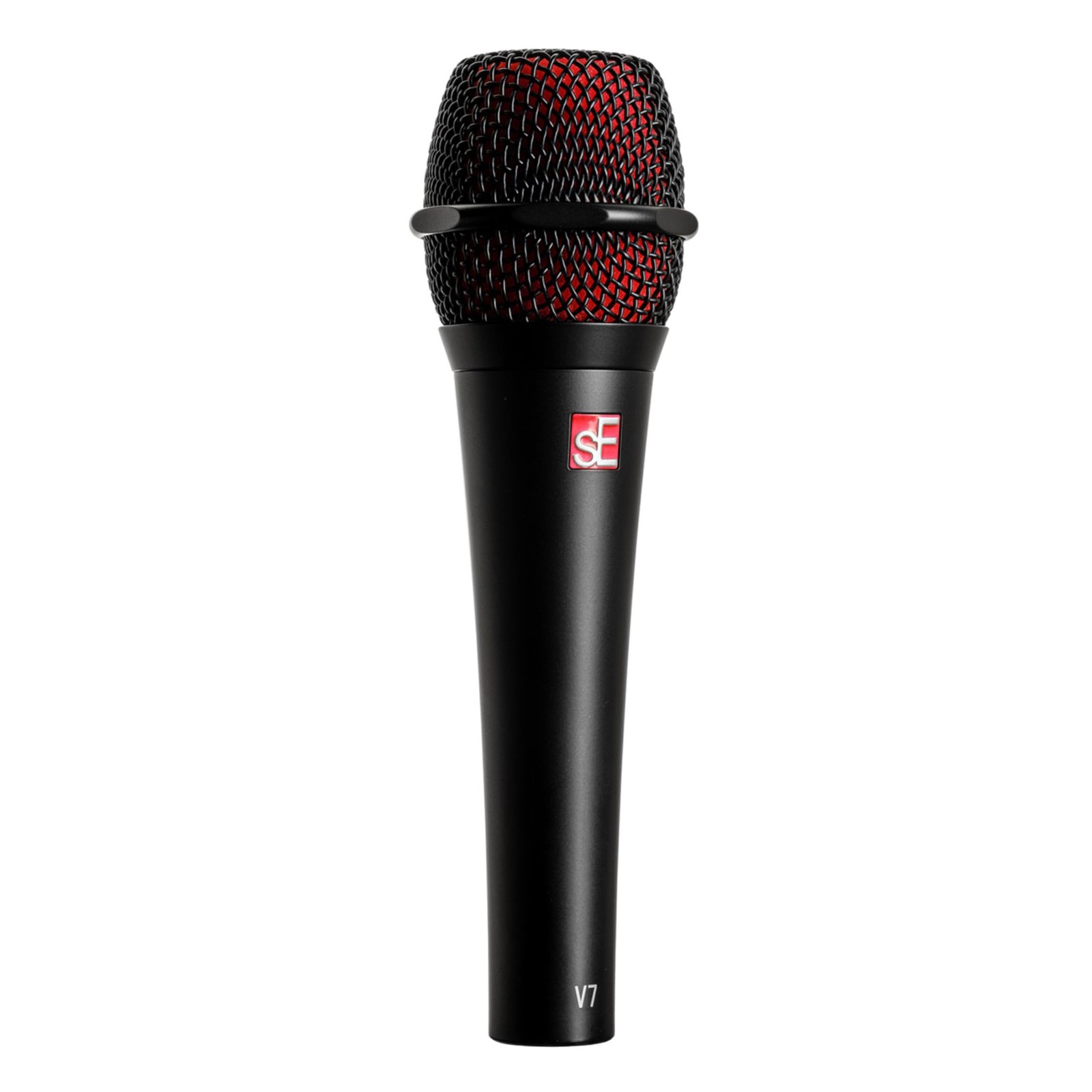 SE Electronics V7-BLK Studio Grade Handheld Microphone Supercardioid, Black