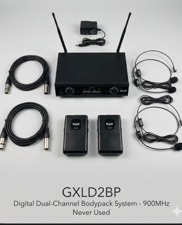 CAD Audio GXLD2 Digital Dual Channel Wireless System