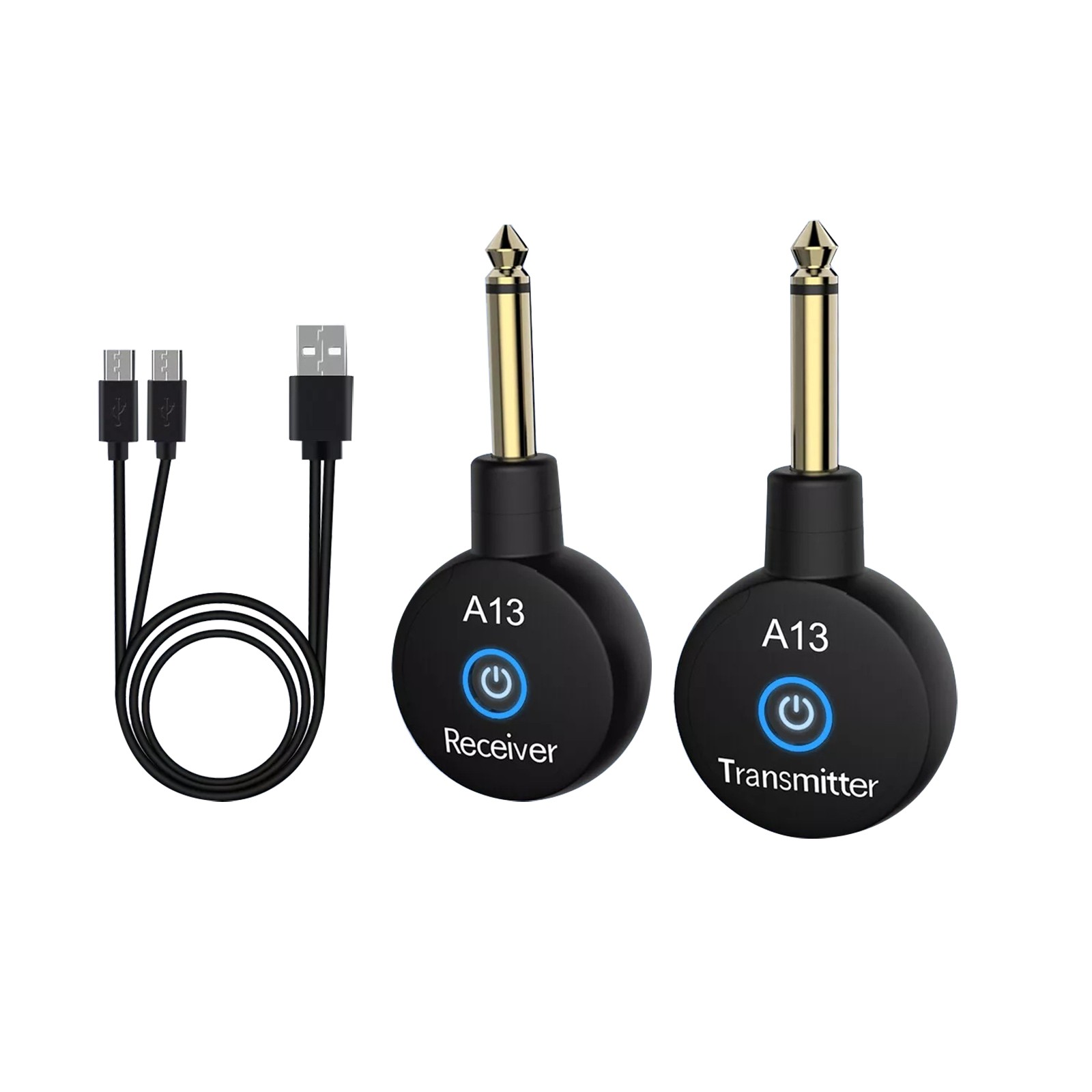 Wireless Guitar System Converter Transmitter Receiver For Electric Instruments