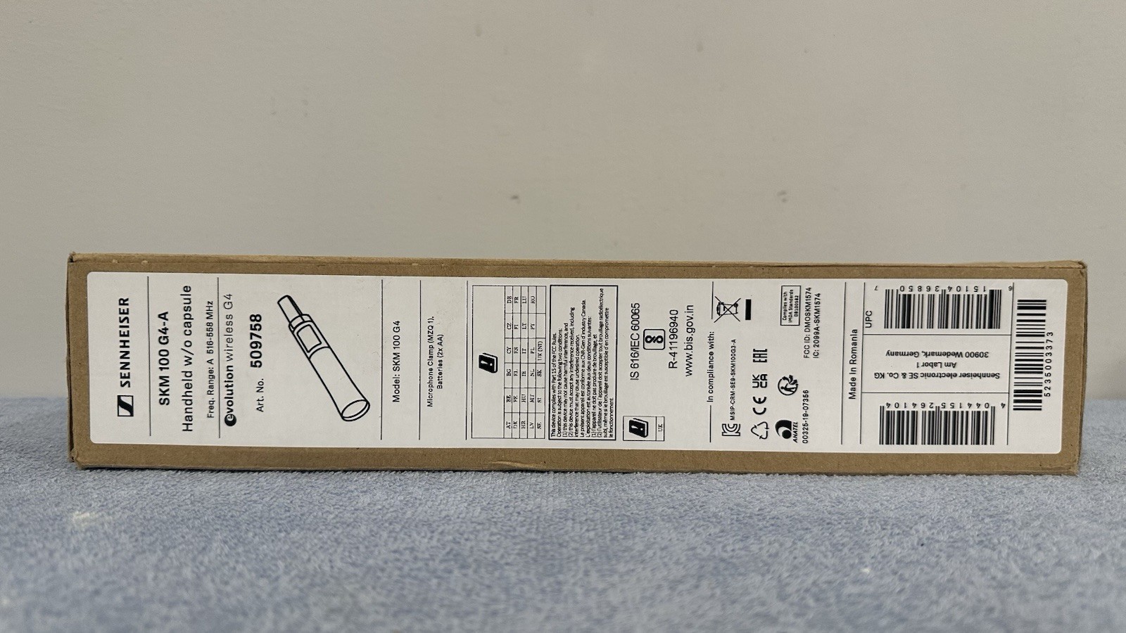 Sennheiser Skm 100 G4 516-558 MHz ( New)