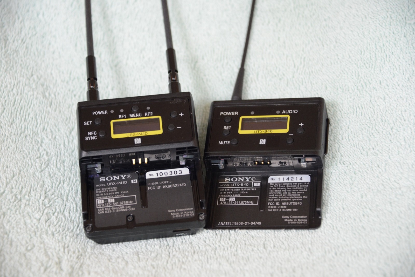 Sony UTX-B40 + URX-P41D