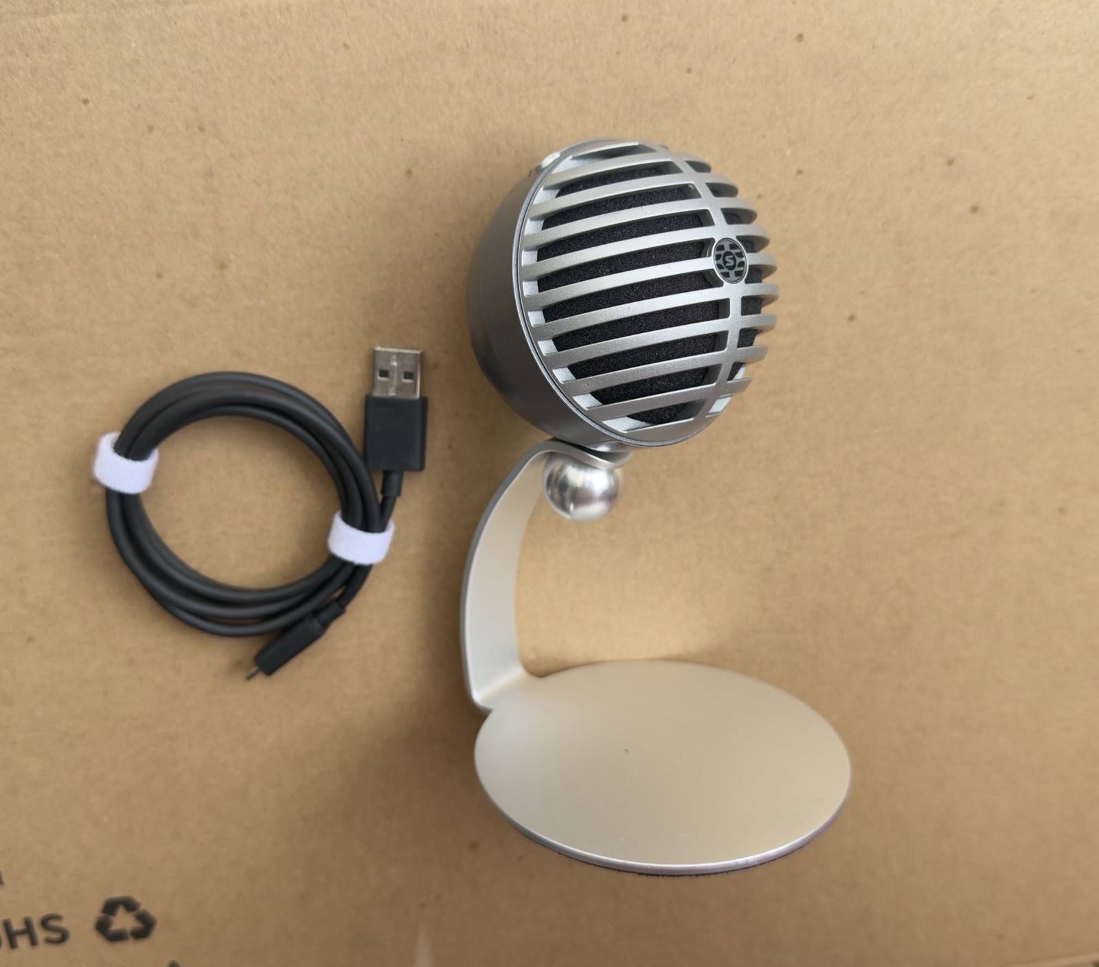 Shure AMV5-DS Black Home Studio Digital Condenser Microphone