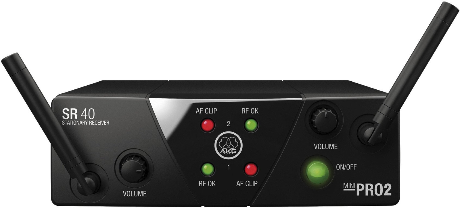 AKG Pro Audio Wireless Microphone System Black MINI2VOC-US25A/C
