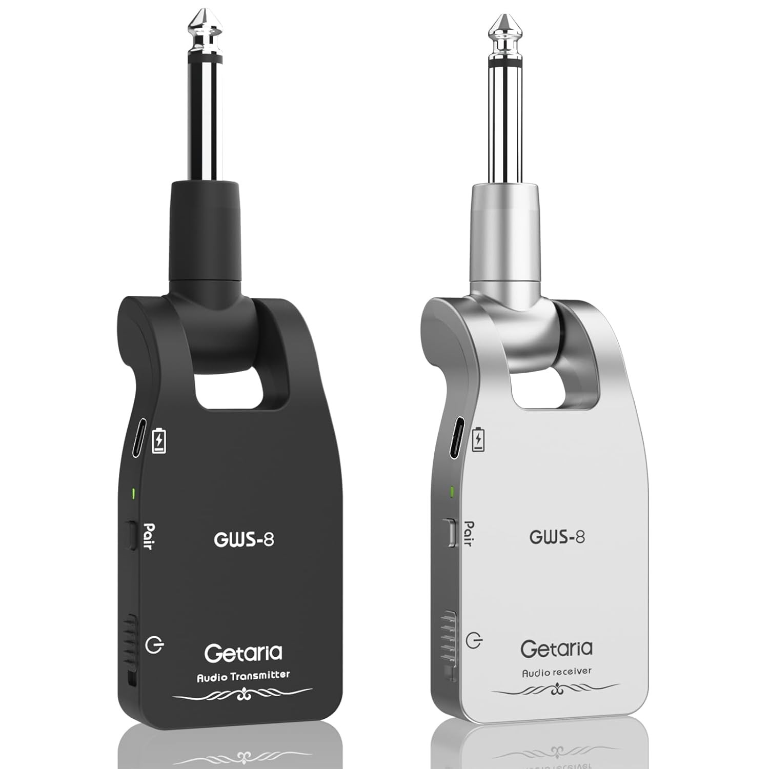 Upgrade 2.4GHZ Wireless Guitar System Built-in Rechargeable Lithium Battery Wire