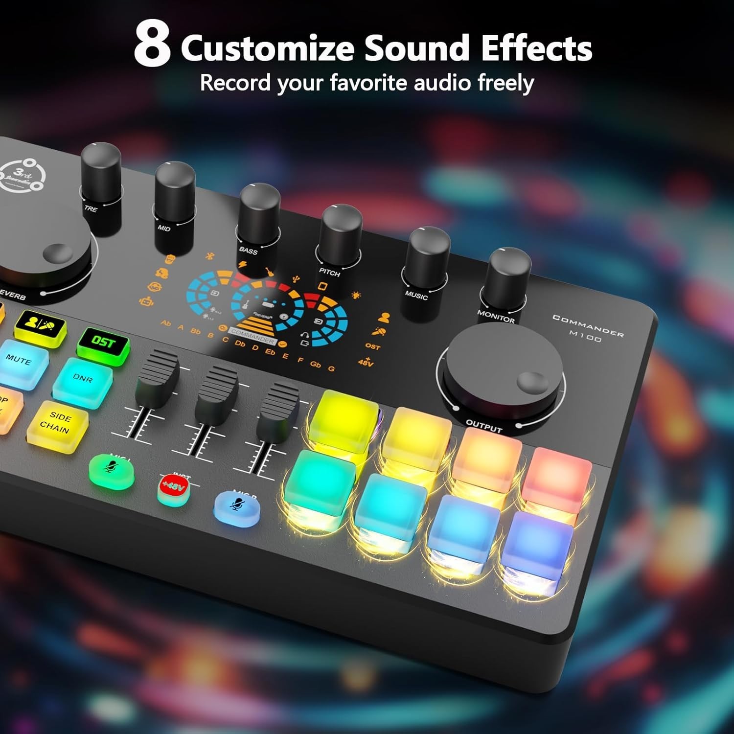 Dynamic Mic Bundle for Vocal Recording, Streaming