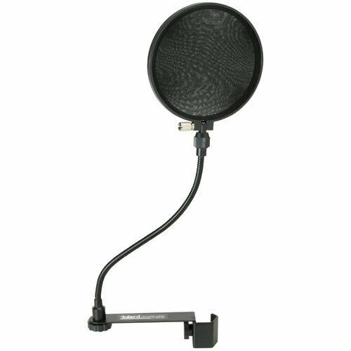 Talent – PF-1 – 6″ Clamp-On Flexible Studio Microphone Wind Screen Pop Filter