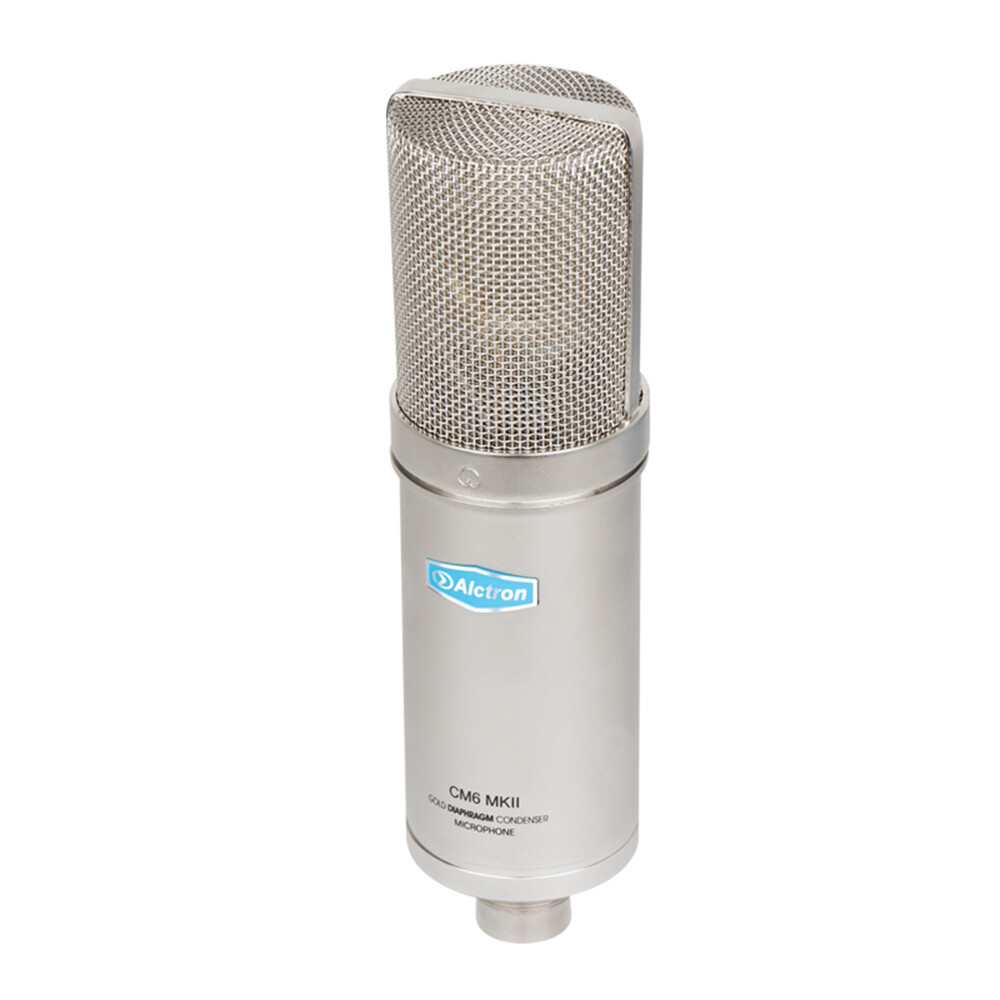 Alctron CM6 MKII Condenser Large Diaphragm Recording Microphone w/ Shock Mount