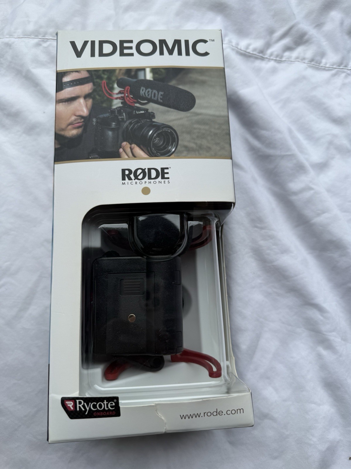 BRAND NEW Rode Videomic Camera-mount Microphone Rycote