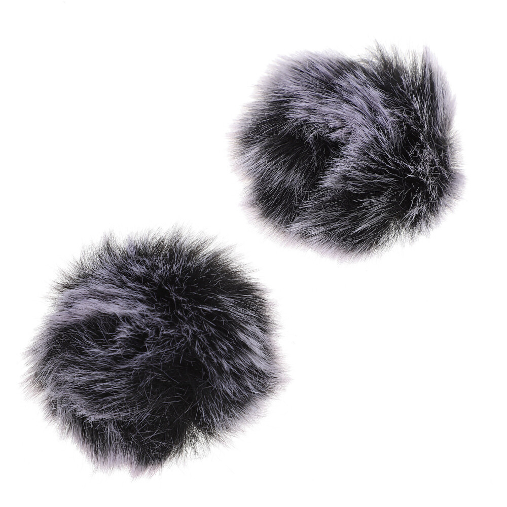2 Pcs Mic Boom Arm Microphone Windscreen Dead Cat Protector