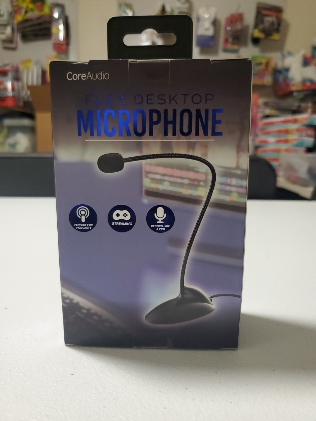 Microphone Desktop Reducing 3.5mm Black for Computer Laptop Notebook