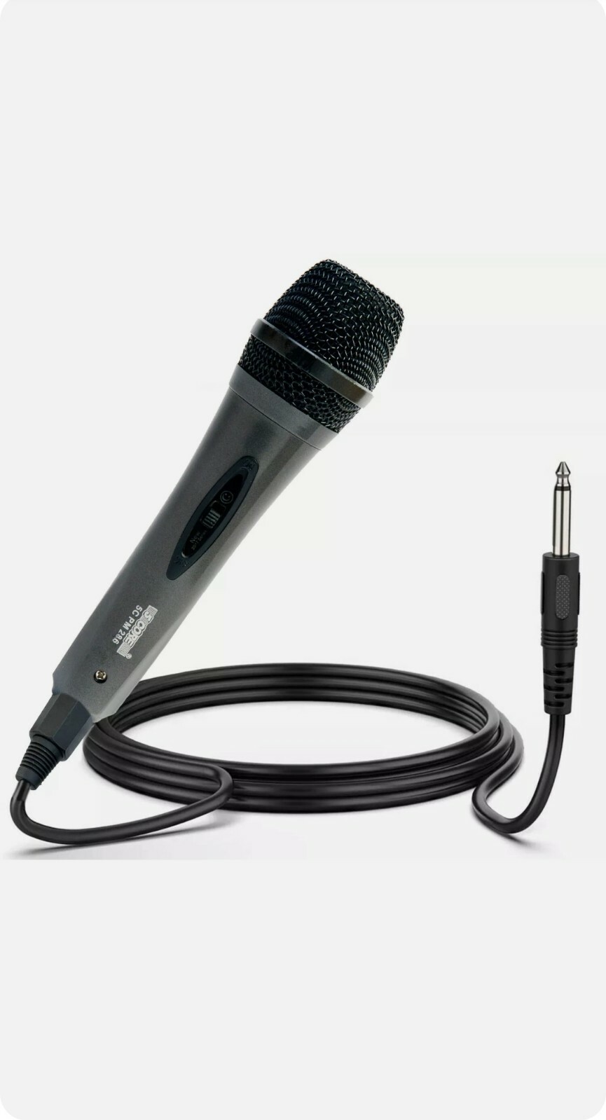 Professional Microphone Audio Cardiod Karaoke EXTERNAL ON/OFF