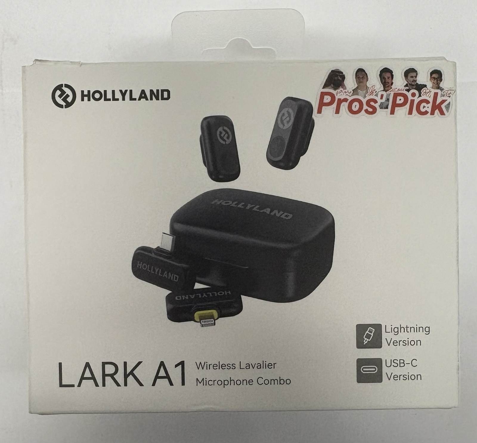 Hollyland Lark A1 Wireless Mini Microphone for iPhone & Android, New Open Box