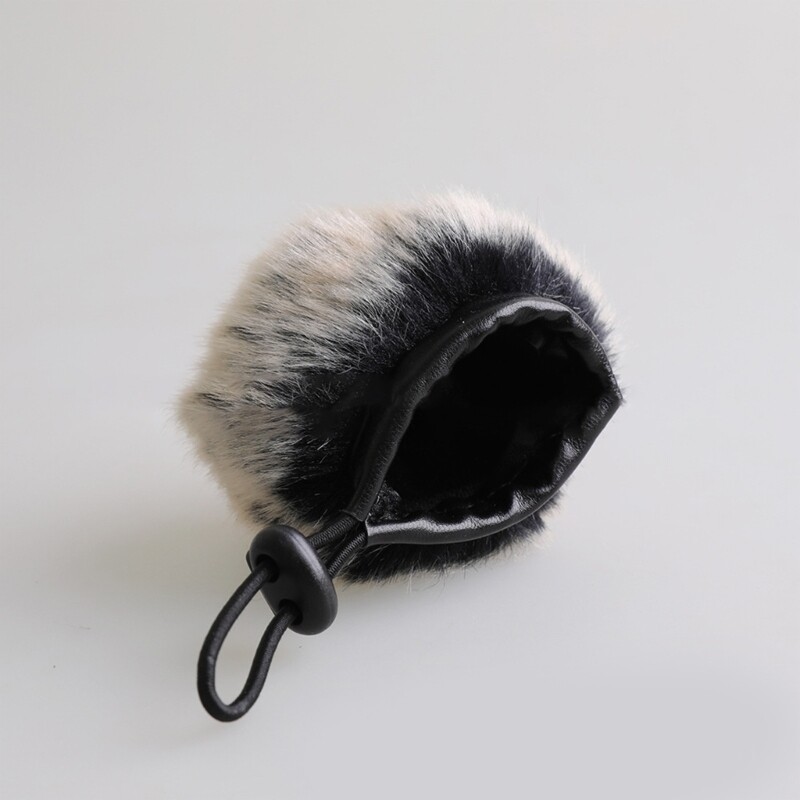 Artifical Furry Wind Muff for XYST1M Microphones Windshield Mic Windscreens