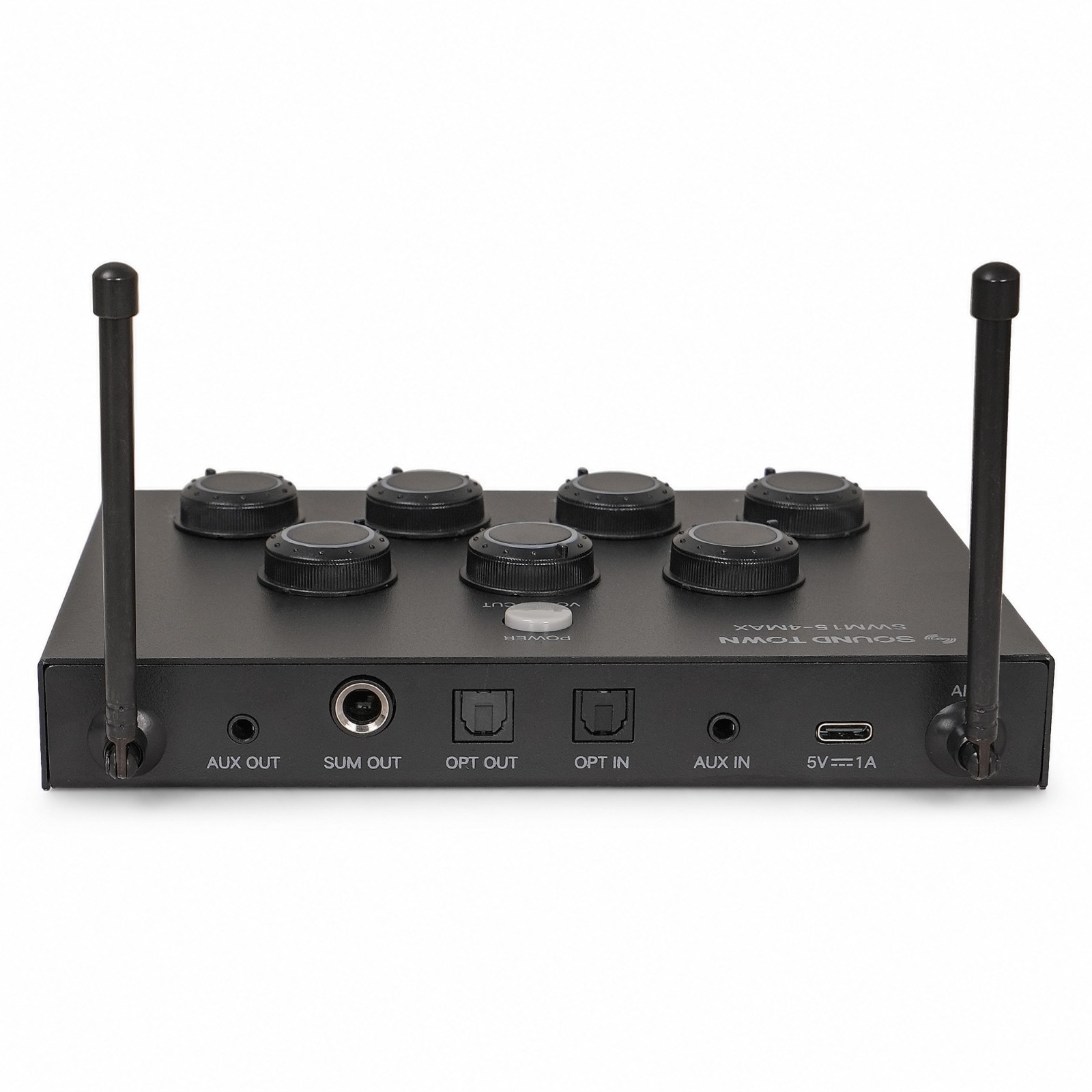 Sound Town Wireless Mic Karaoke Mixer System with 4 Wireless Mic (SWM15-4MAX)