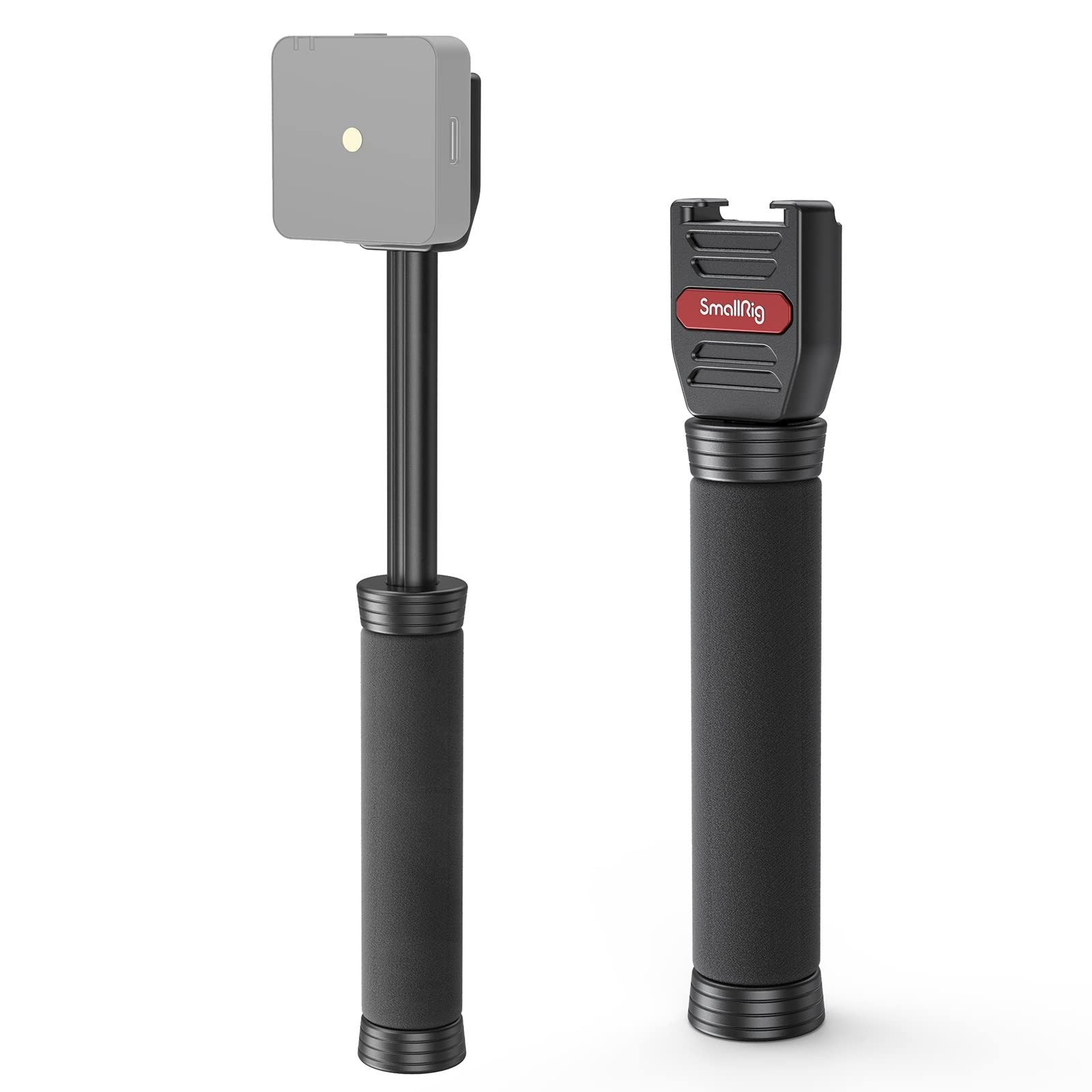 Stretchable Interview Mic Handle For RODE Go DJI Hollyland Lark 150 Synco