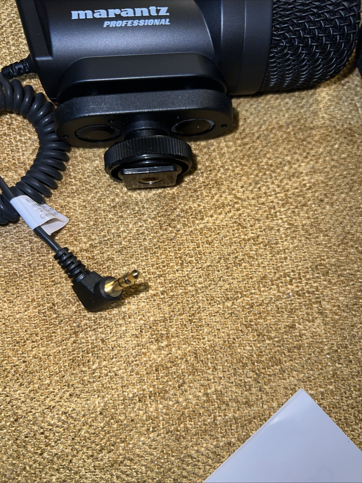 Marantz Audio Microphone, Professional Scope Condenser For dSLR NOT Tested Fr🎁