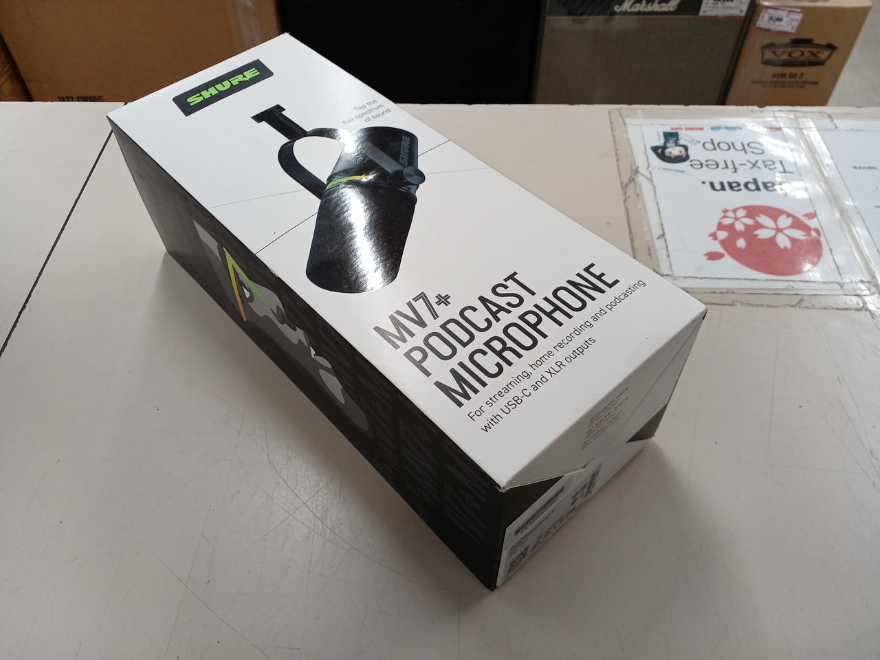 Dynamic Microphone Model MV7 K J SHURE