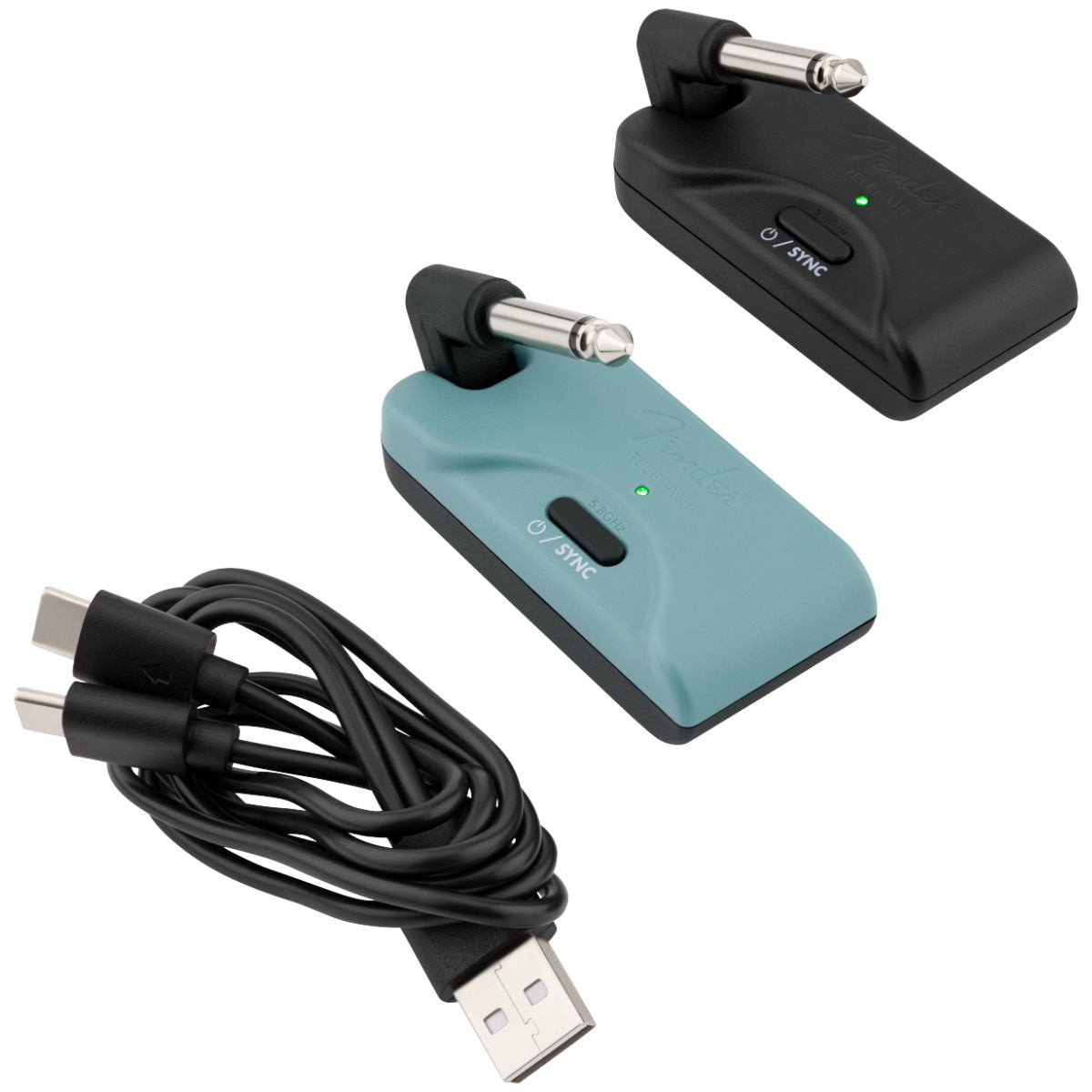 Fender Telepath™ Wireless System – Mystic Ice Blue and Black